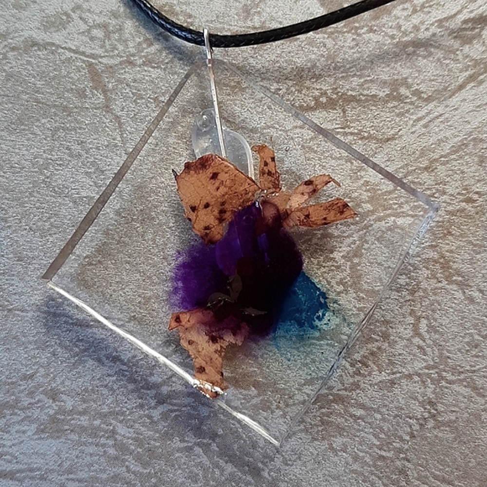 Ink Blot Necklace